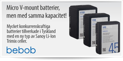 Bebob Micro V-mount batterier