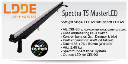 LDDE Spectra T5 MasterLED