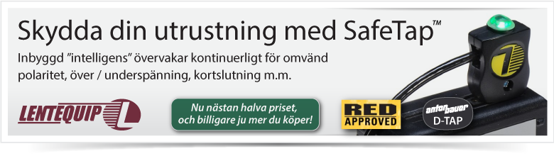 Skydda din utrustning med SafeTap