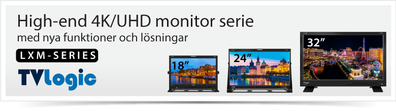 TVLogic LXM - High-end 4k/UHD monitor serie