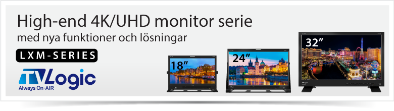 TVLogic LXM - High-end 4k/UHD monitor serie